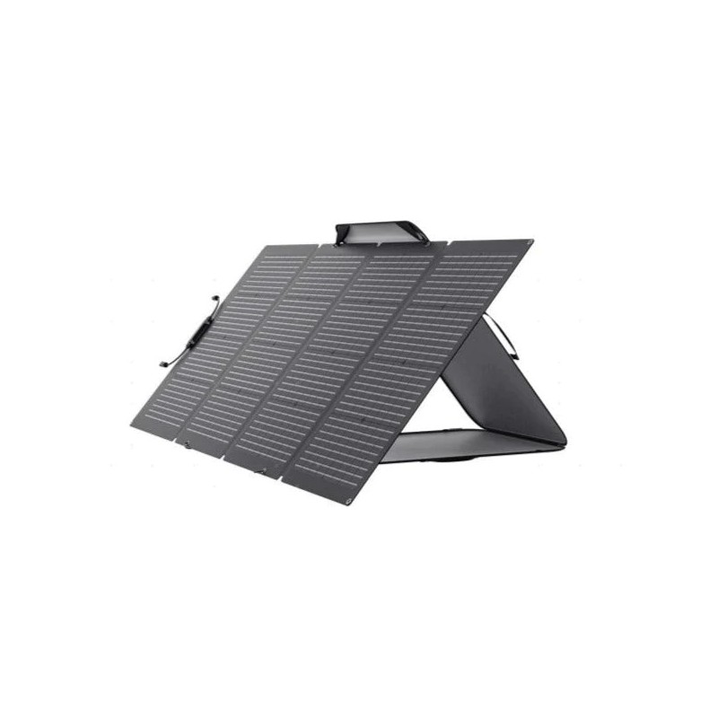 Station Electrique Ecoflow Delta Max 2000W / 1612Wh + Panneau solaire  DOUBLE FACE 220 W