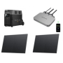 Le Kit Pro avec stockage, EcoFlow DELTA Pro 3600W + EcoFlow Micro Onduleur 800W + 2 x EcoFlow Panneaux Solaires Rigides 400W