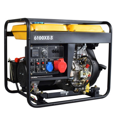 Kompak Groupe électrogène 5200W Diesel 230V/400V NT-6100XE-3