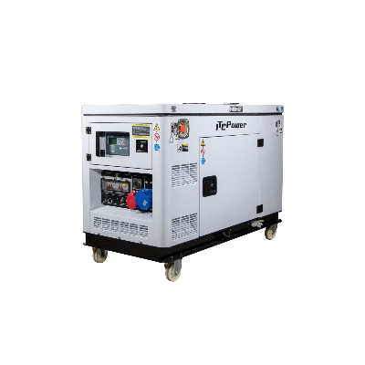 ITC Power Groupe électrogène diesel 10kw refroidissement eau mono et tri AVR DG12000XSE-T