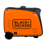 Black+Decker Groupe électrogène Inverter insonorisé compatible ATS 3900W BXGNI4000E
