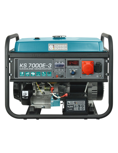 KS 7000E-3 Groupe Électrogène Könner & Söhnen 5500W - 400V