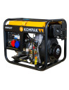 KOMPAK Groupe électrogène 6400W Diesel 230V/400V K8000LE-T